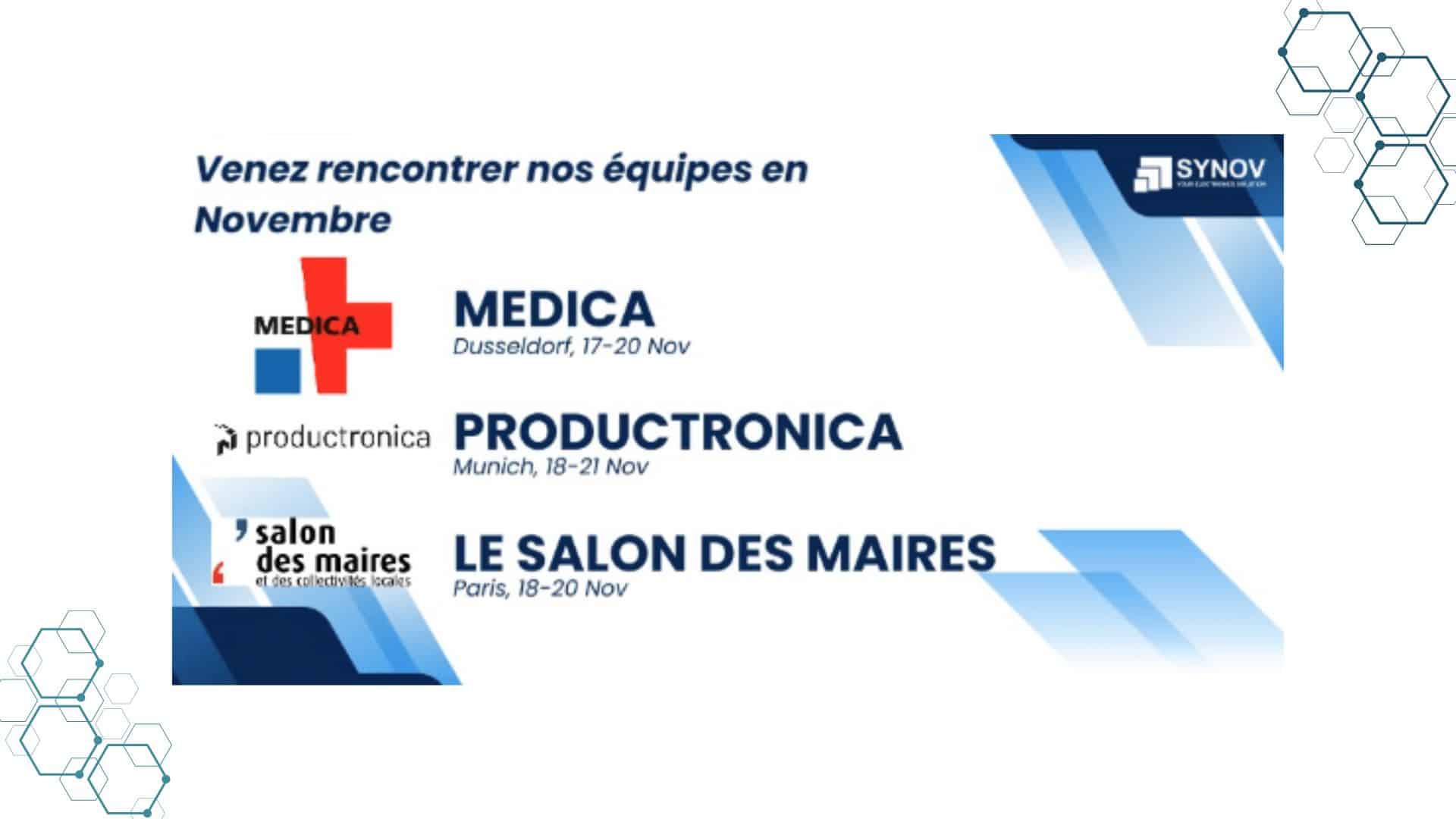 3 salons majeurs