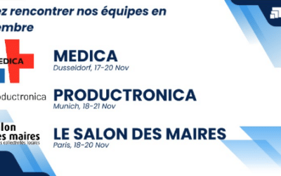 Synov présent sur trois salons majeurs en novembre