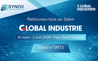 Le Groupe Synov sera présent au salon Global Industrie 2026 – Stand n°5R73