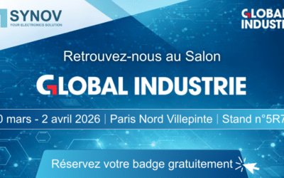 Le Groupe Synov sera présent au salon Global Industrie 2026 – Stand n°5R73